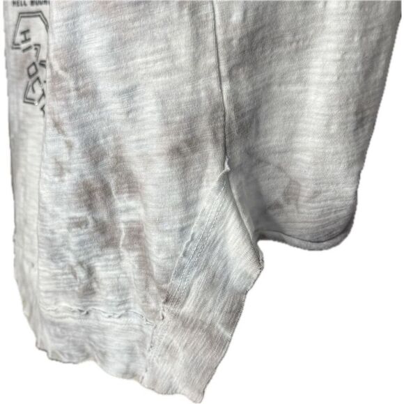 AFFLICTION Alchemist Open Back Tank Top, Color: White Grey Crystal Wash, Med, NW - Picture 2 of 9